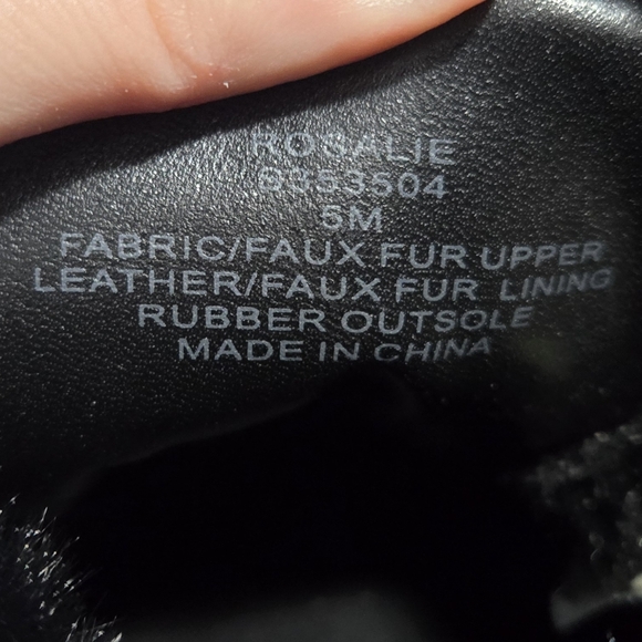 Kate Spade Sparkly Fur size 5 booties - Picture 5 of 11